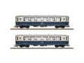 Miniatyrbilde 1 av 2: LGB 36659 G sæt med 2 stk. personvogne Pullmann Express på Rhinen