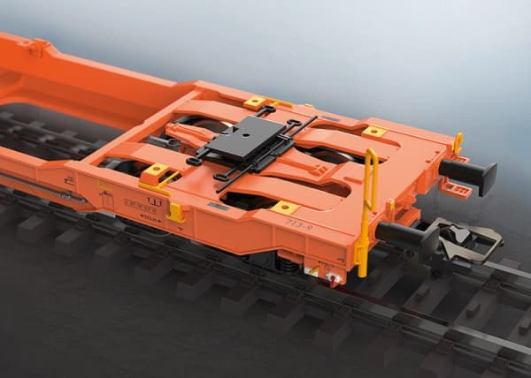 Märklin nivelletty taskuvaunu Wasco
