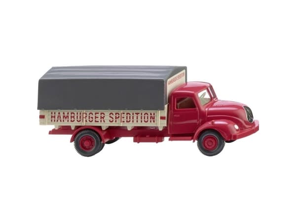 Wiking 042004 H0 Lastbiler model Magirus Britschen-lastbil Hamburger Spedition