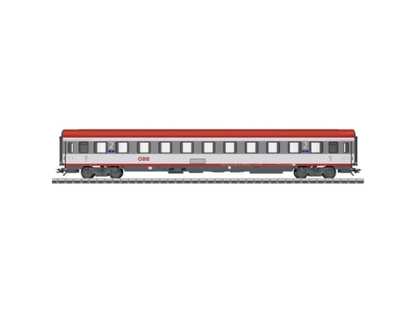 Märklin 42748, Junamalli, Esiasennettu, HO (1:87), Mikä tahansa sukupuoli, 15 vuotta, harmaa, punainen, valkoinen