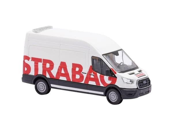 Busch 54512 H0 Personbilsmodell Ford Transit 2014, Strabag