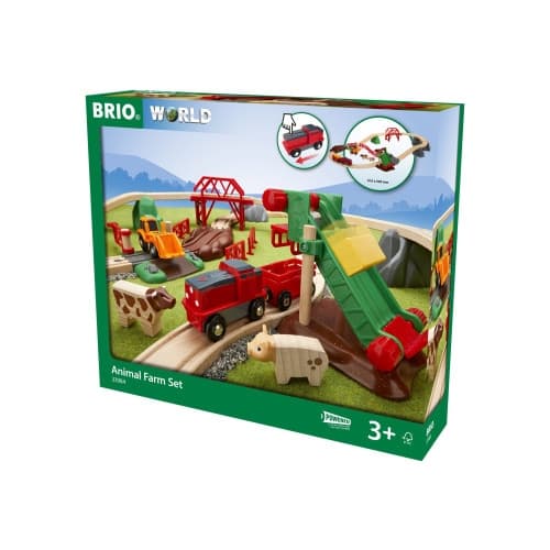 BRIO World - Paket med bondgårdsdjur