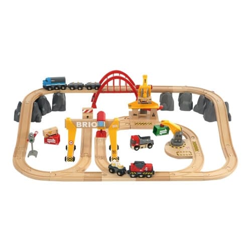 BRIO World - Godsjärnväg, lyxpaket