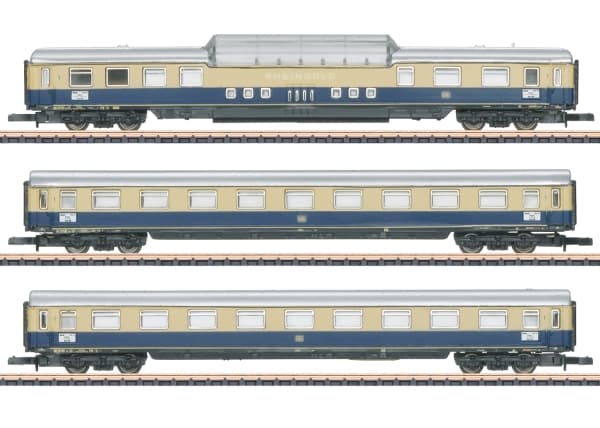 Märklin 87266, junamalli, valmiiksi koottu, Z (1:220), poika/tyttö, 15 vuotta, beige, sininen, hopea