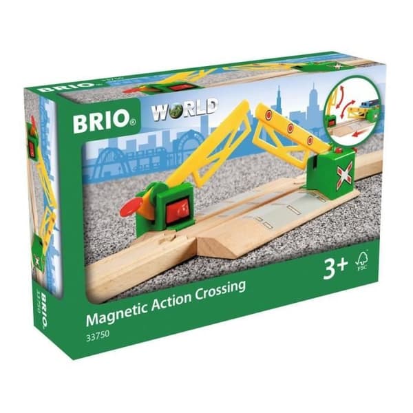 BRIO World - 33750 - Magnetiska järnvägsövergångar