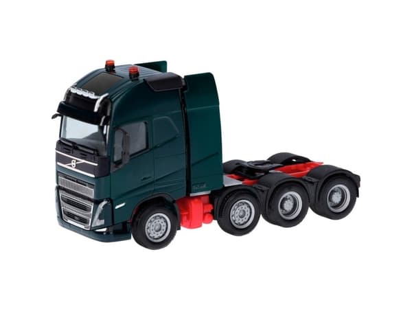 Herpa 317993 H0 Kuorma-auto malli Volvo FH 16 GL XL 2020 raskas tavarankuljetusajoneuvo, sinivihreä