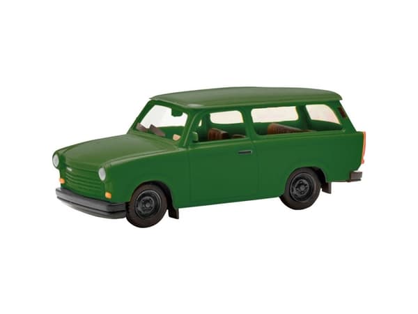 Herpa 027359-005 H0 Henkilöauton malli Trabant 1.1 Universal, oliivinvihreä