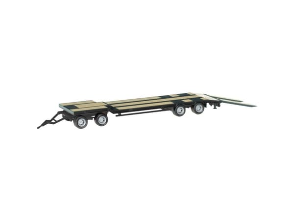 Herpa 076142-009 H0 Släpvagnsmodell Goldhofer TU4, svart