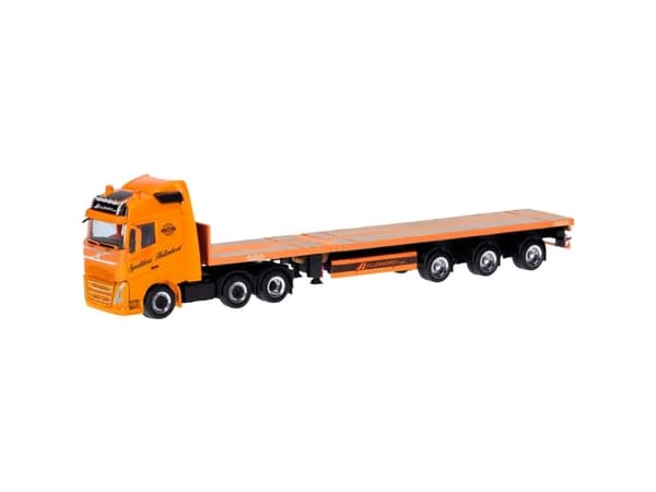 Herpa 318006 H0 Lastbiler model Volvo FH GL 2020 Teletrailer-sættevogn Spedition Hollenhorst (Nordrhein-Westfalen/Nottuln)