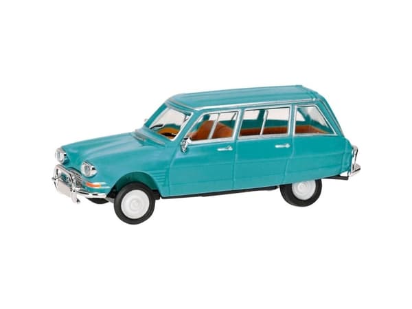 Herpa 027328-004 H0 Personbil model Citroën AMI 6 Break, pastellurkis