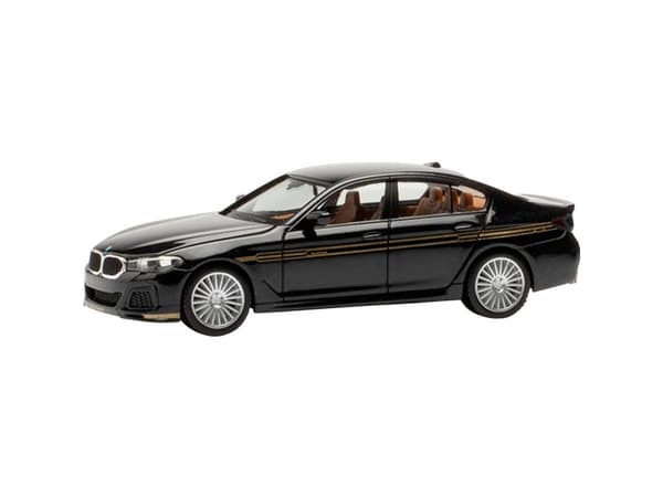 Herpa 421065-002 H0 Personbil model BMW Alpina B5 limousine, sort