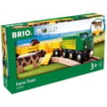 Pikkukuva 3 / 5: Maatilan eläinten juna - BRIO - Puinen rata - Ravensburger - Sekalaiset 3-vuotiaille alkaen