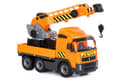 Miniatyrbilde 4 av 4: Lastbil med kran på lad 580x195x320mm