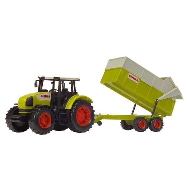 DICKIE - Traktor med CLAAS trailer 57cm