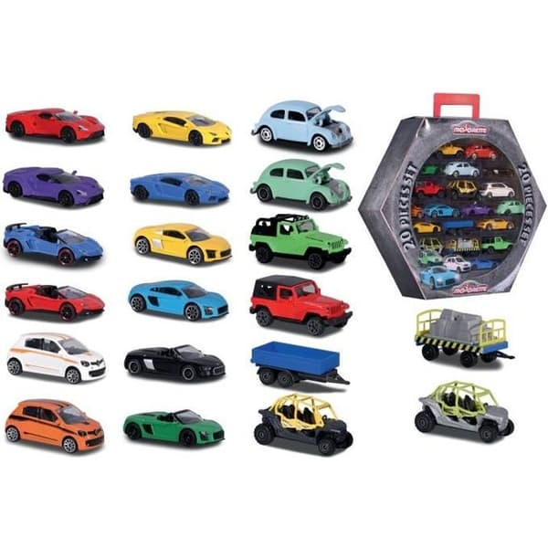 MAJORETTE Set 20 fordon