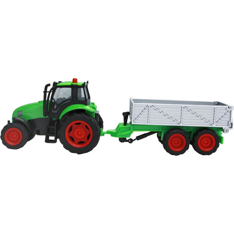 Leksakstraktor med tippsläp Kids Globe