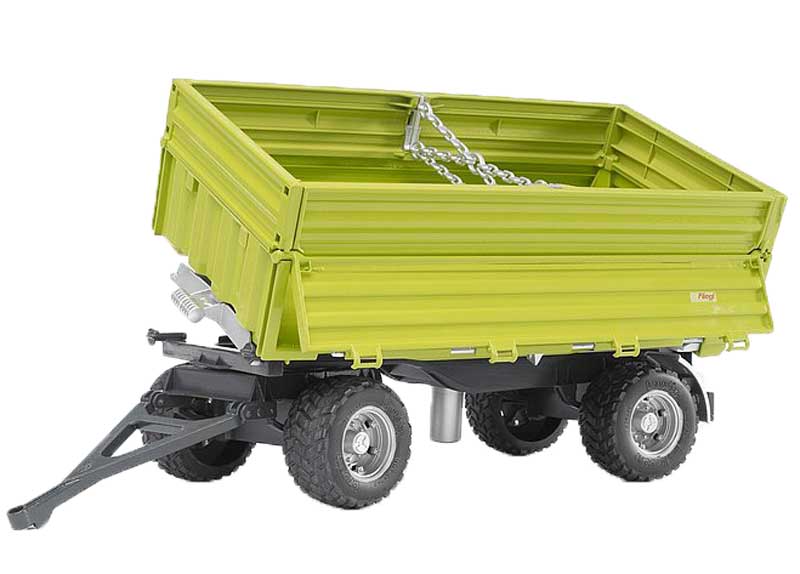 Bruder Trailer Fliegl med 3 fällbara sidor 02203