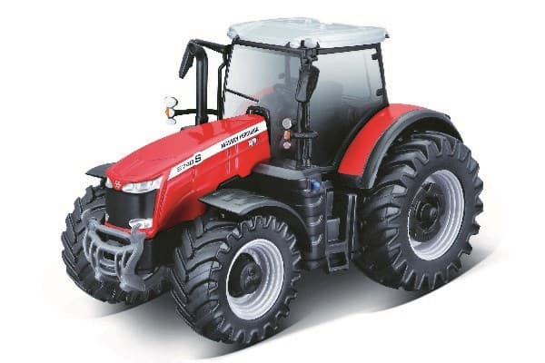 Tractor Massey Ferguson 8740S 10cm red