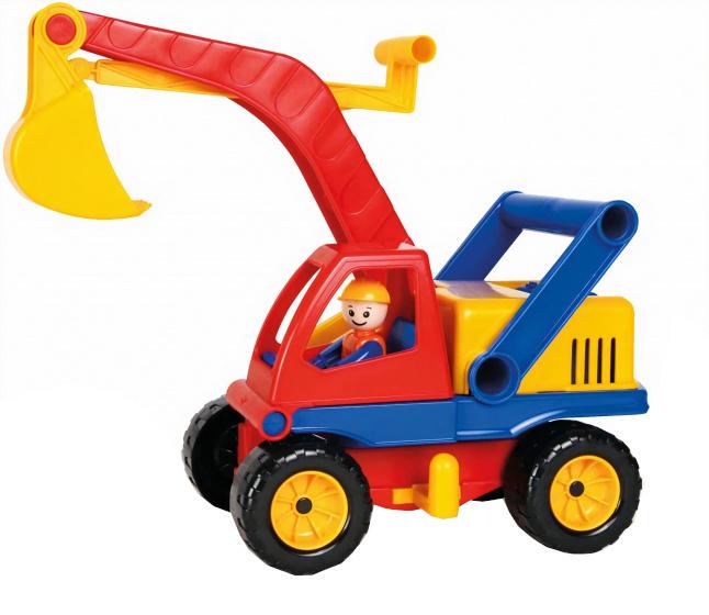 grävmaskin Activeboys 35 x 19 cm 2-delad