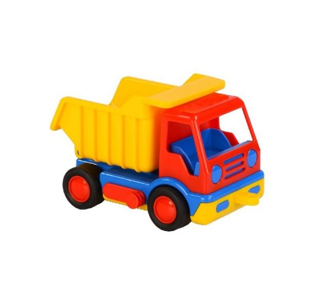 tipper 19 cm röd/gul