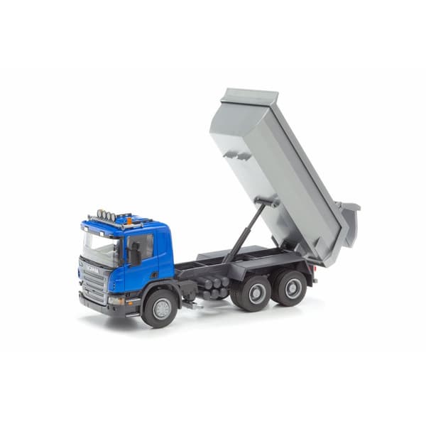 EMEK - Scania tipplastbil, blå