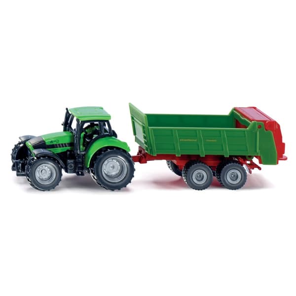 SIKU - TRAKTOR MED GÖDSELSPRIDARE