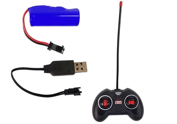 RC lastbil med släp - 27Mhz – 1:48 – Leksaksbil