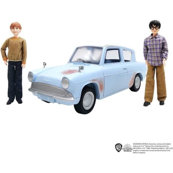 Harry Potter Harry &amp; Ron Flygande Bil Äventyr Presentset HHX03