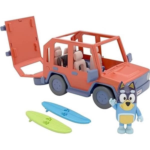 Bluey 4x4 Family Vehicle - Moose Toys - Från 3 år gamla
