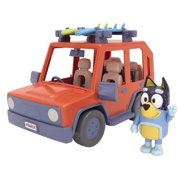 Bluey 4x4 Family Vehicle - Moose Toys - Från 3 år gamla
