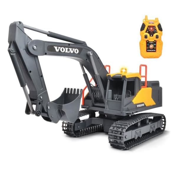 Dickie Excavator/Pelleter Radio Remote Control Volvo License 60cm