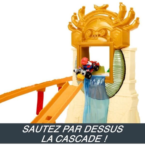 Hot Wheels - Mario Kart - Jungle Kingdom Circuit - fordon - 5 år och +