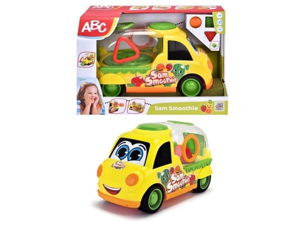 ABC Sam Smoothie Bil med klossar