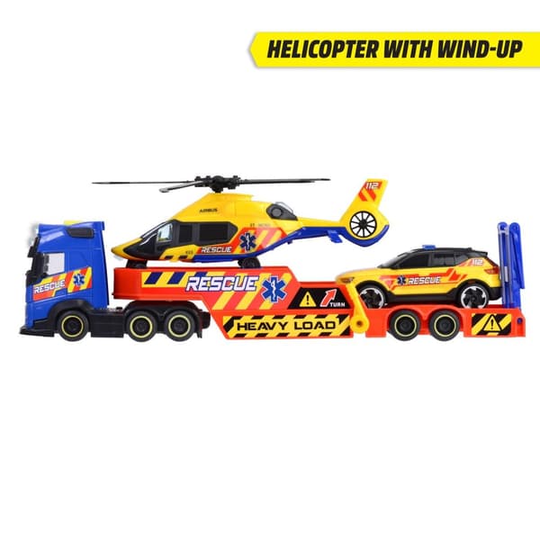 Rescue Transporter Lastbil, helikopter og personbil