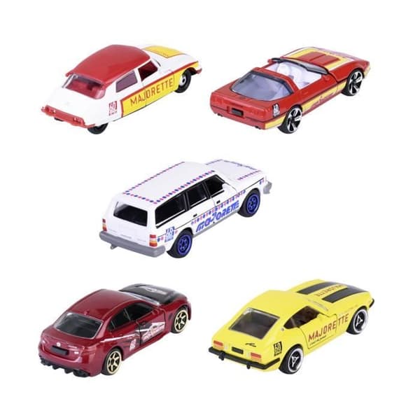 Majorette - 60-årsjubileumslåda - 5 miniatyrfordon inklusive 2 exklusiva - Metall - Från 3 år
