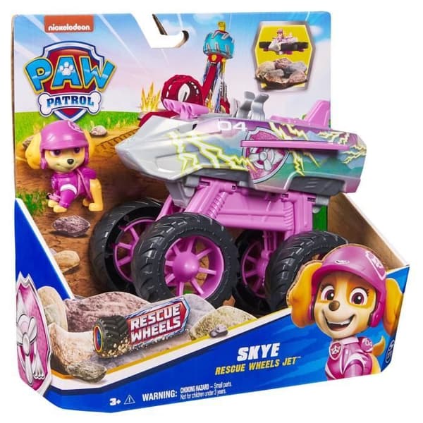 SPIN MASTERFORDON + RÄDDNINGSHJUL STELLA FIGURE Paw Patrol