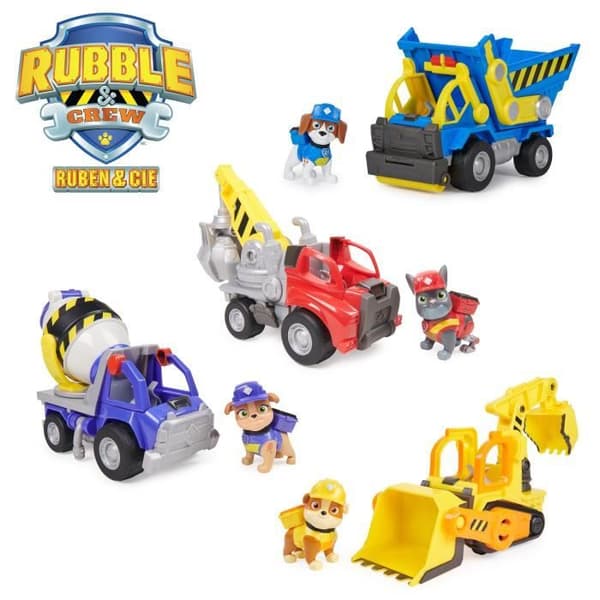 SPIN MASTER VEHICLE + RUBEN FIGURINE Ruben &amp; Company