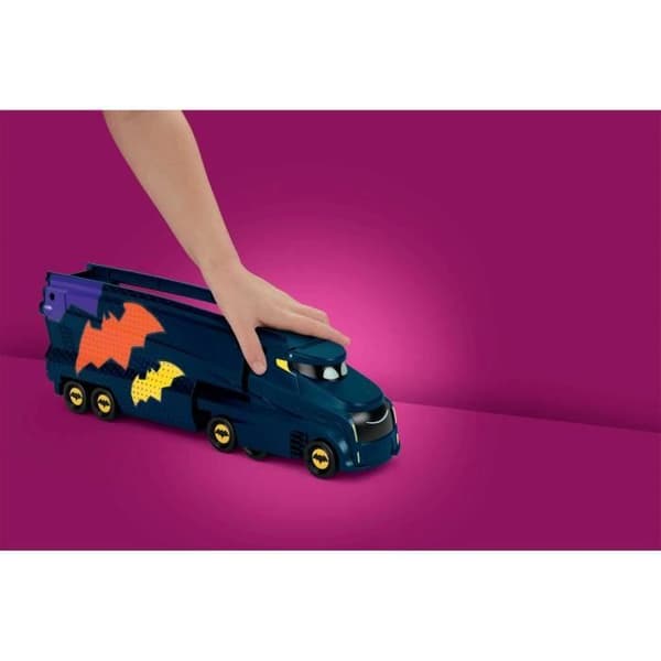 Fisher-Price-Batwheels DC-Bat-truck med ramp HMX07
