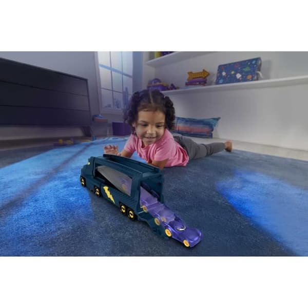 Fisher-Price-Batwheels DC-Bat-truck med ramp HMX07