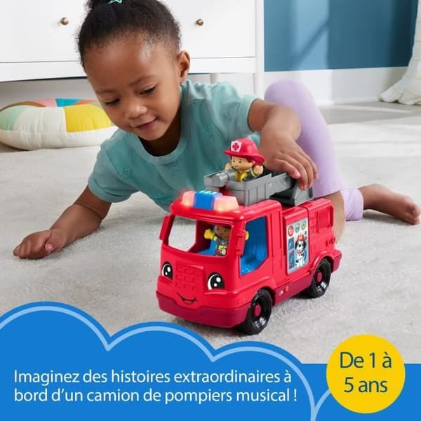 Fisher-Price-Little People-Brandbil flerspråkig version HYR88