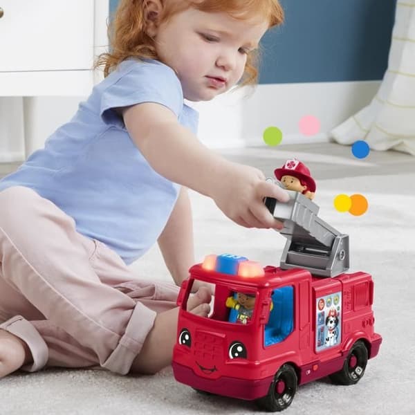 Fisher-Price-Little People-Brandbil flerspråkig version HYR88
