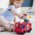 Miniatyrbild 6 av 6: Fisher-Price-Little People-Brandbil flerspråkig version HYR88