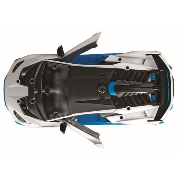 CLEMENTONI - Lamborghini Huracan STO att bygga - Styrbara hjul - Illustrerad manual och applikation för 3D-visualisering - Fabri