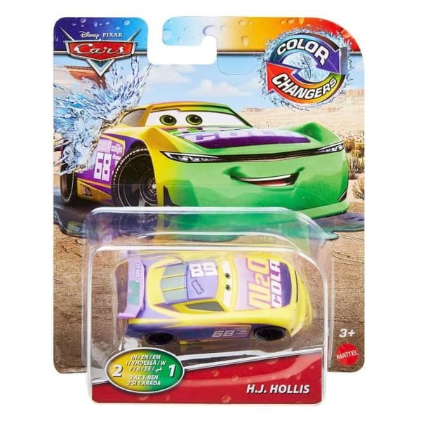Disney Pixar Cars - Färgväxlare (slumpmässig modell) - Liten bil - 3 år och uppåt - Disney Pixar Cars - GNY94