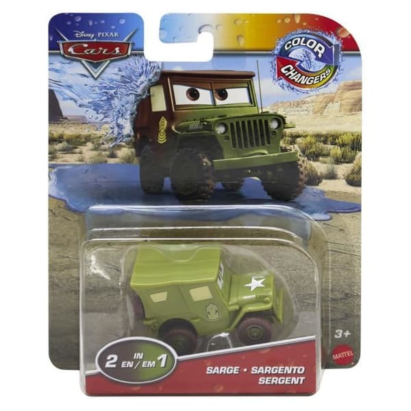 Disney Pixar Cars - Färgväxlare (slumpmässig modell) - Liten bil - 3 år och uppåt - Disney Pixar Cars - GNY94