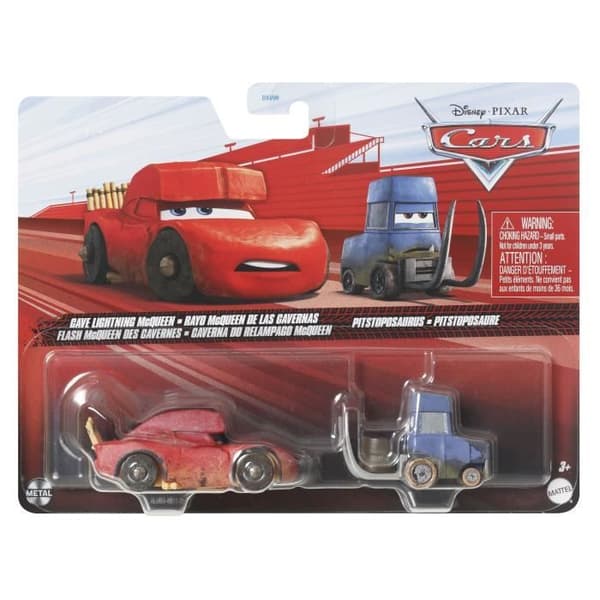 Disney Pixar-bilar - 2-pack-fordon (slumpmässig modell) - Liten bil - från 3 år och uppåt - Disney Pixar-bilar - DXV99