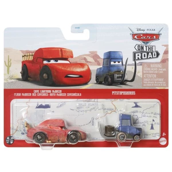 Disney Pixar-bilar - 2-pack-fordon (slumpmässig modell) - Liten bil - från 3 år och uppåt - Disney Pixar-bilar - DXV99