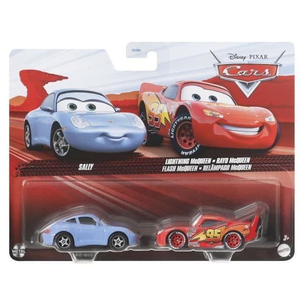 Disney Pixar-bilar - 2-pack-fordon (slumpmässig modell) - Liten bil - från 3 år och uppåt - Disney Pixar-bilar - DXV99