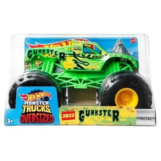 Hot Wheels - Monster Truck 1:24 (slumpmässig modell) - Liten bil - 3 år och uppåt - Hot Wheels - FYJ83