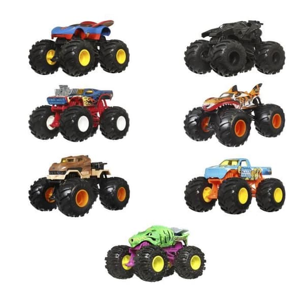 Hot Wheels - Monster Truck 1:24 (slumpmässig modell) - Liten bil - 3 år och uppåt - Hot Wheels - FYJ83